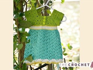 Pretty Allison's Crochet Dress || thecrochetspace.com