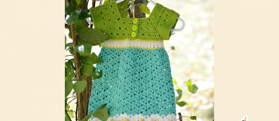 Pretty Allison’s Crochet Dress  [FREE Crochet Pattern]