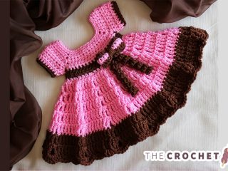 Pretty Sugar Crochet Dress || thecrochetspace.com