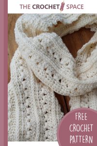 primrose crochet proper super scarf || editor