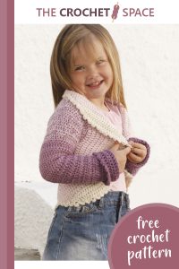 princess petal crocheted circle jacket || editor