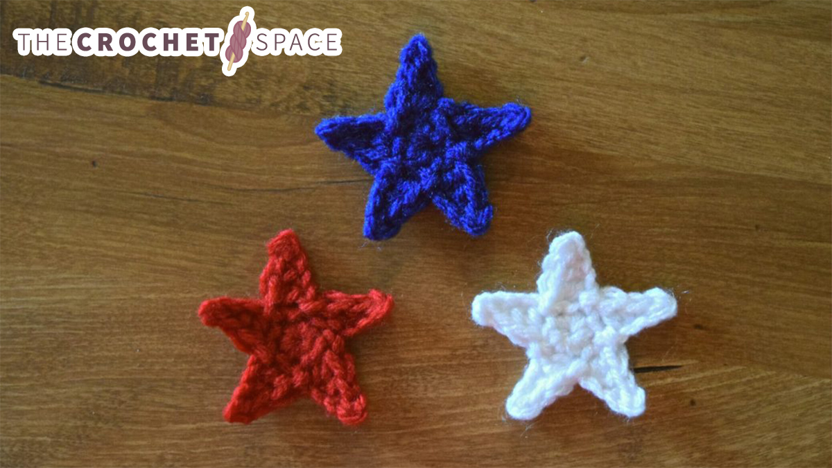 quick star crochet accents || editor