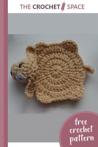 quirky crocheted dog coaster || editor