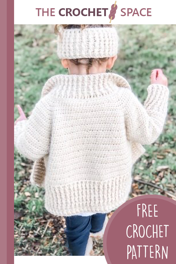 Raglan Crochet Cardigan Set [FREE Crochet Pattern] The Crochet Space