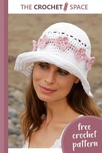 relax in this shady summer crochet hat || editor