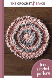 rosie lee crochet dishcloth || editor