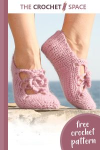 rosie steps crocheted slippers || editor