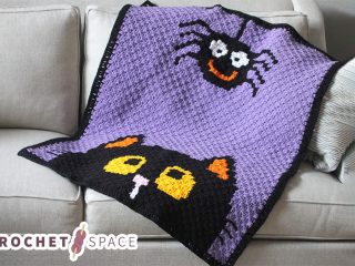 Seasonal Crochet C2C Blanket || thecrochetspace.com