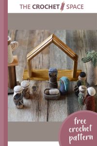 seasonal nativity crochet scene || editor