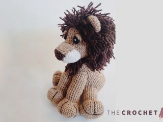 Simple Crochet Leo Lion || thecrochetspace.com