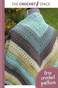 simple crochet prayer shawl || editor