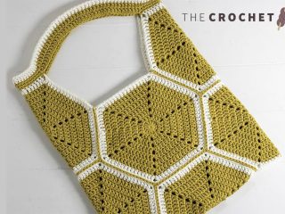 Smart Crochet Hexagon Bag || thecrochetspace.com