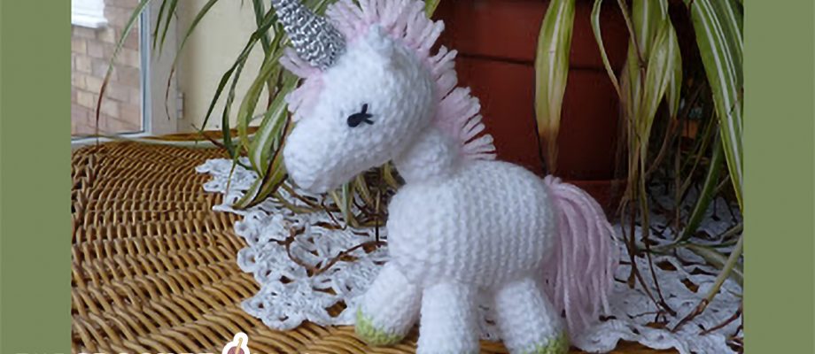 Sparkly Charley Crocheted Unicorn  [FREE Amigurumi Pattern]