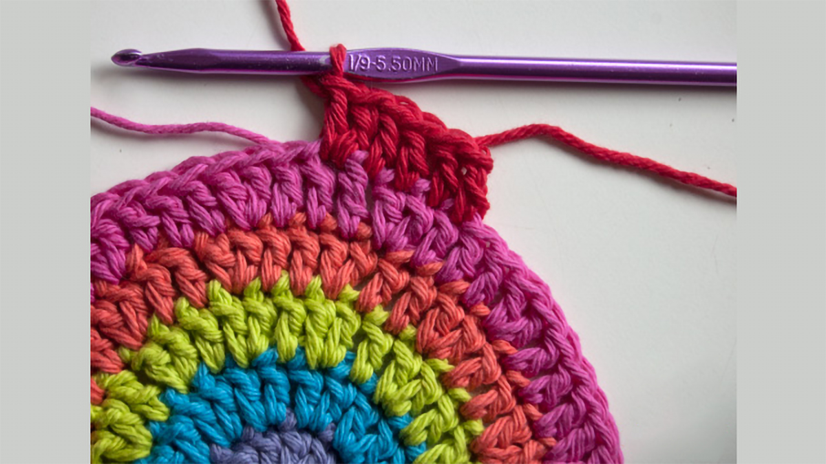 Standing Double Crochet Stitch