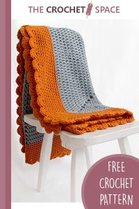 starburst crocheted baby blanket || editor