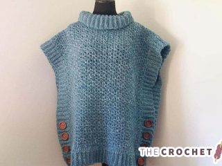 Stylish Amelia Crocheted Poncho