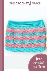 stylish crocheted mini bag || editor