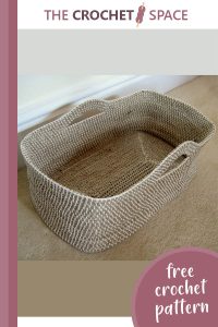 stylish crocheted rope basket || editor