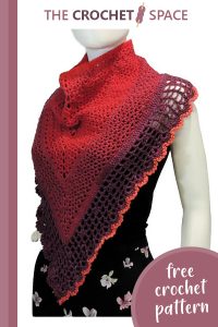stylish juliette crocheted shawl || editor