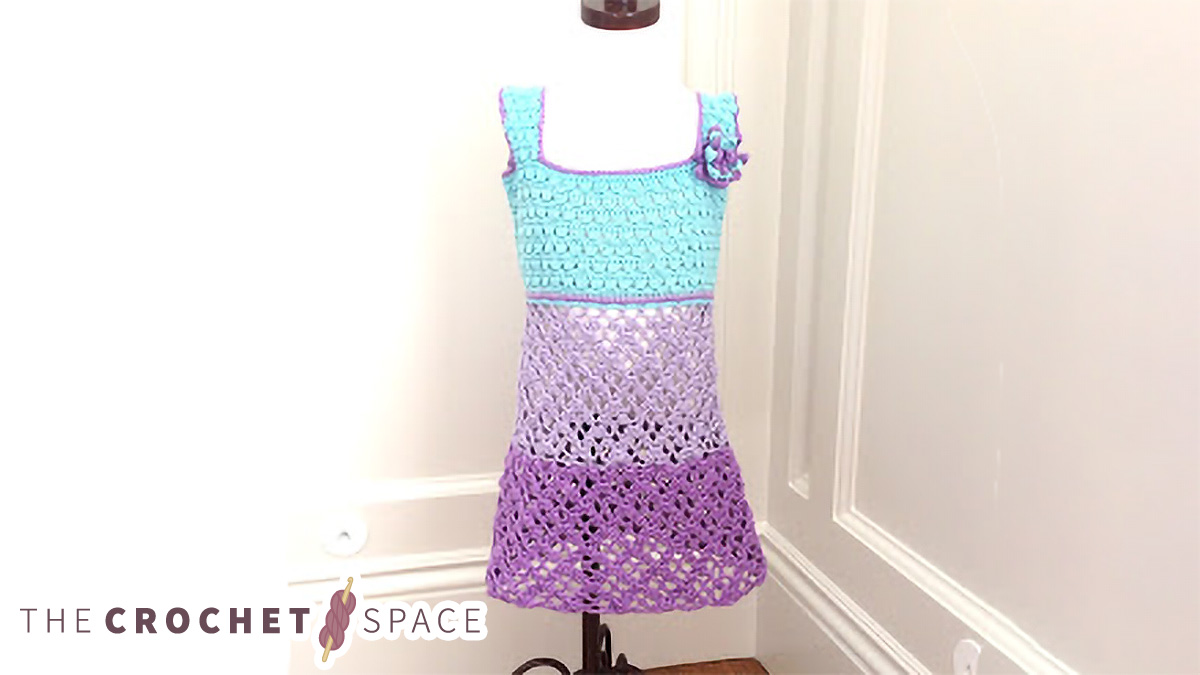 Summer Bliss Crochet Dress || thecrochetspace.com