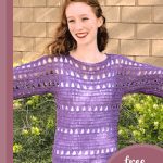 summer crochet shelby top || editor
