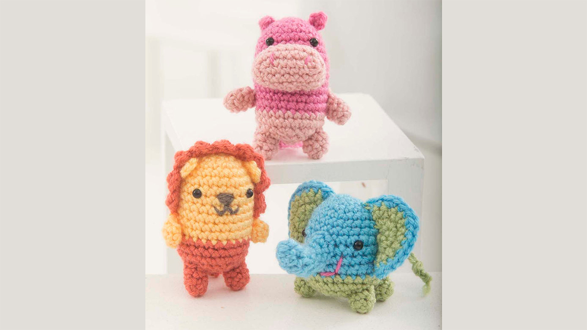 super cute crocheted critter trio || editor