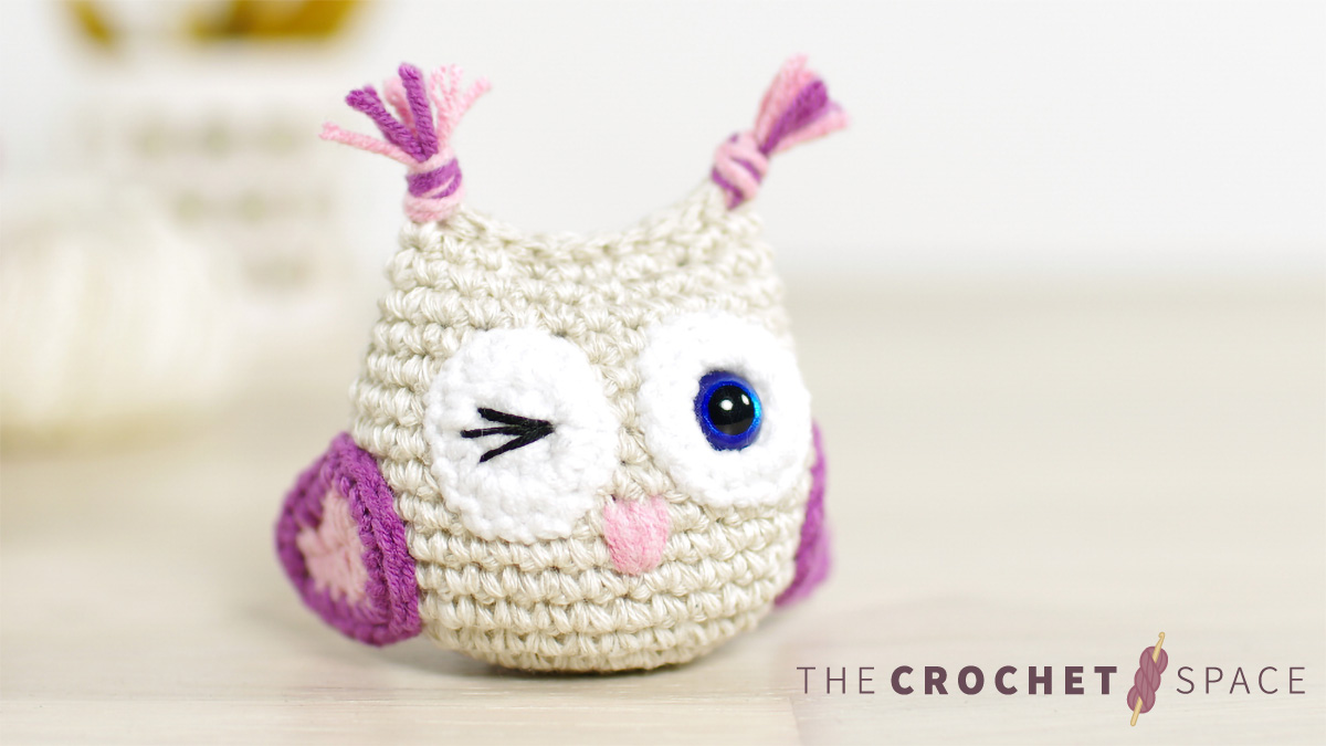super cute crocheted small owl || editor