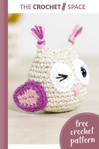 super cute crocheted small owl || editor