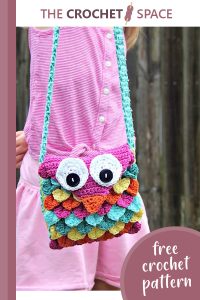 super fun crocheted owl purse || editor