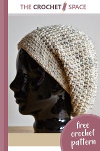 super slouch crocheted hat || editor