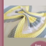 superbly simple crocheted baby blanket || editor