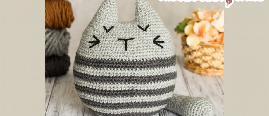 Tabby Tubby Crochet Cat[FREE Amigurumi Pattern+Tut]