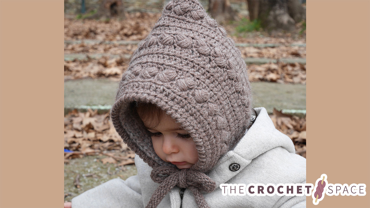 Textured Baby Crochet Hat || thecrochetspace.com
