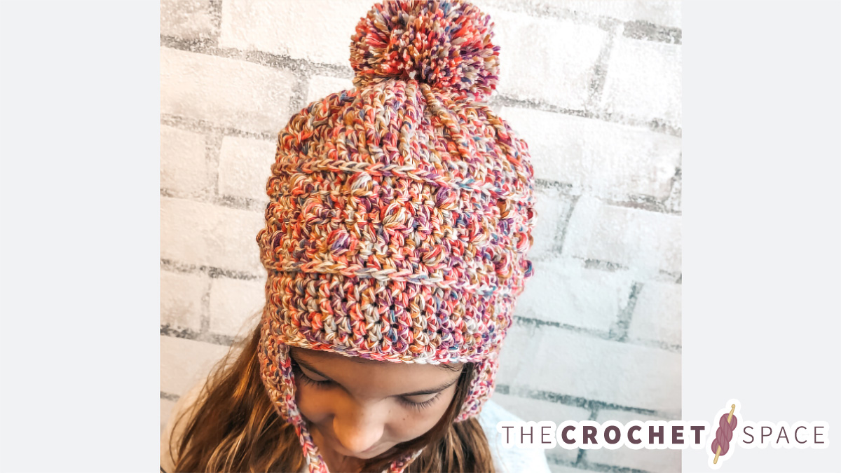 Textured Crochet Andean Chullo || thecrochetspace.com