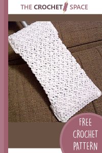 textured crochet mop cover || editor