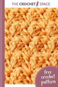 textured crocheted dishcloth || editor