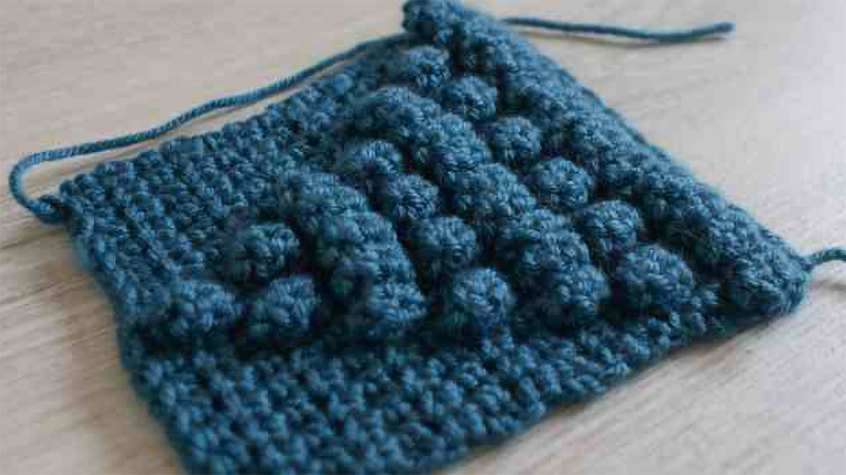 the difference between 4 crochet stitches || editor