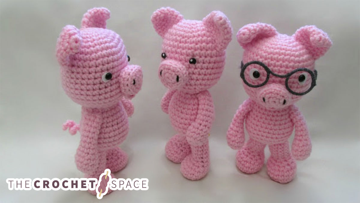 These Little Crochet Piggies Went To Market