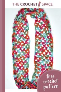 tidy trellis crocheted cowl || editor