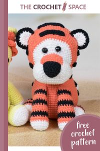 tiger terry crochet toy || editor