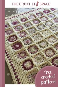 timeless grace crocheted blanket || editor