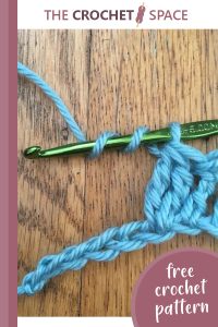 treble crochet two together || editor