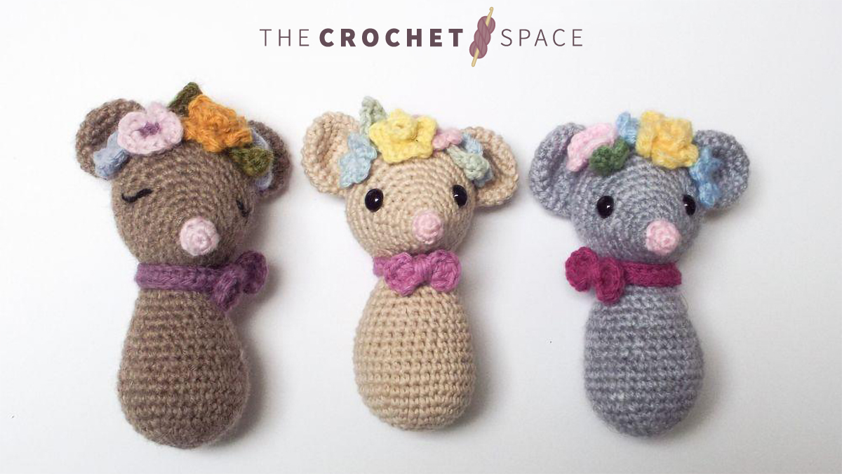 Tricky Dicky Crochet Doormouse || thecrochetspace.com