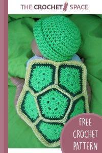 turtle love crocheted baby set || editor