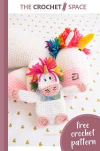 unicorn crocheted card holder || editor