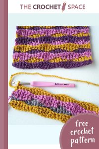 vanilla blush crochet baby blanket || editor