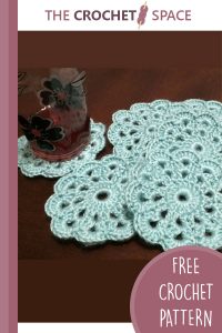 vintage crocheted coasters || editor