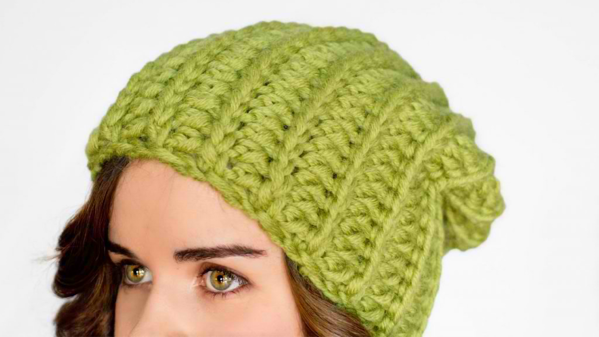 Willow Tree Crocheted Slouchy Beanie