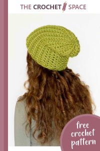 willow tree crocheted slouchy beanie || editor
