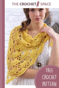 yes yes crocheted shawl || editor